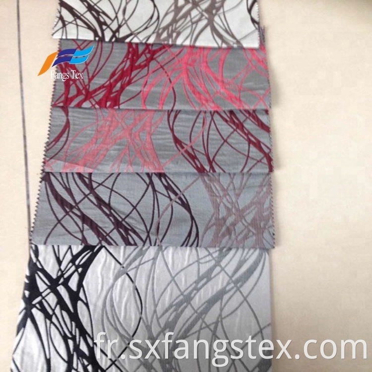 Wholesale Textured Polyester Embroidered Curtain Fabric 3